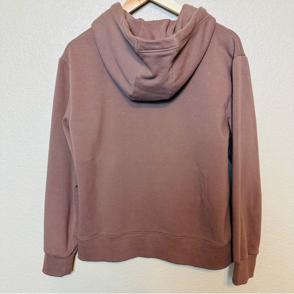 Athleta Women’s Pullover Hoodie Sweatshirt in Brown Size Small - Picture 6 of 8